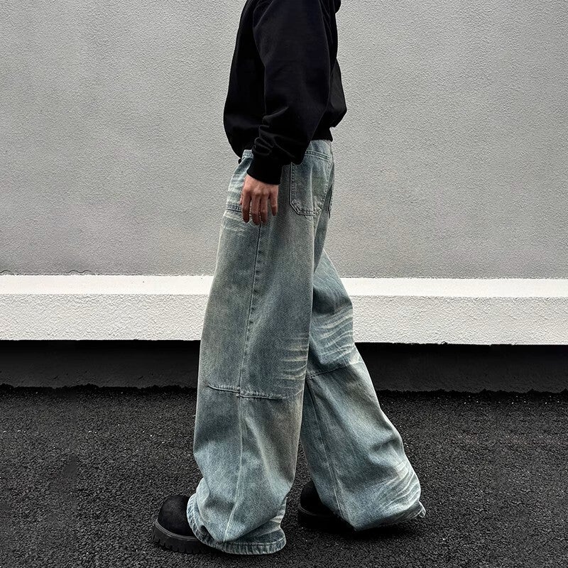 Unisex Casual Daily Denim Jeans - Image 5