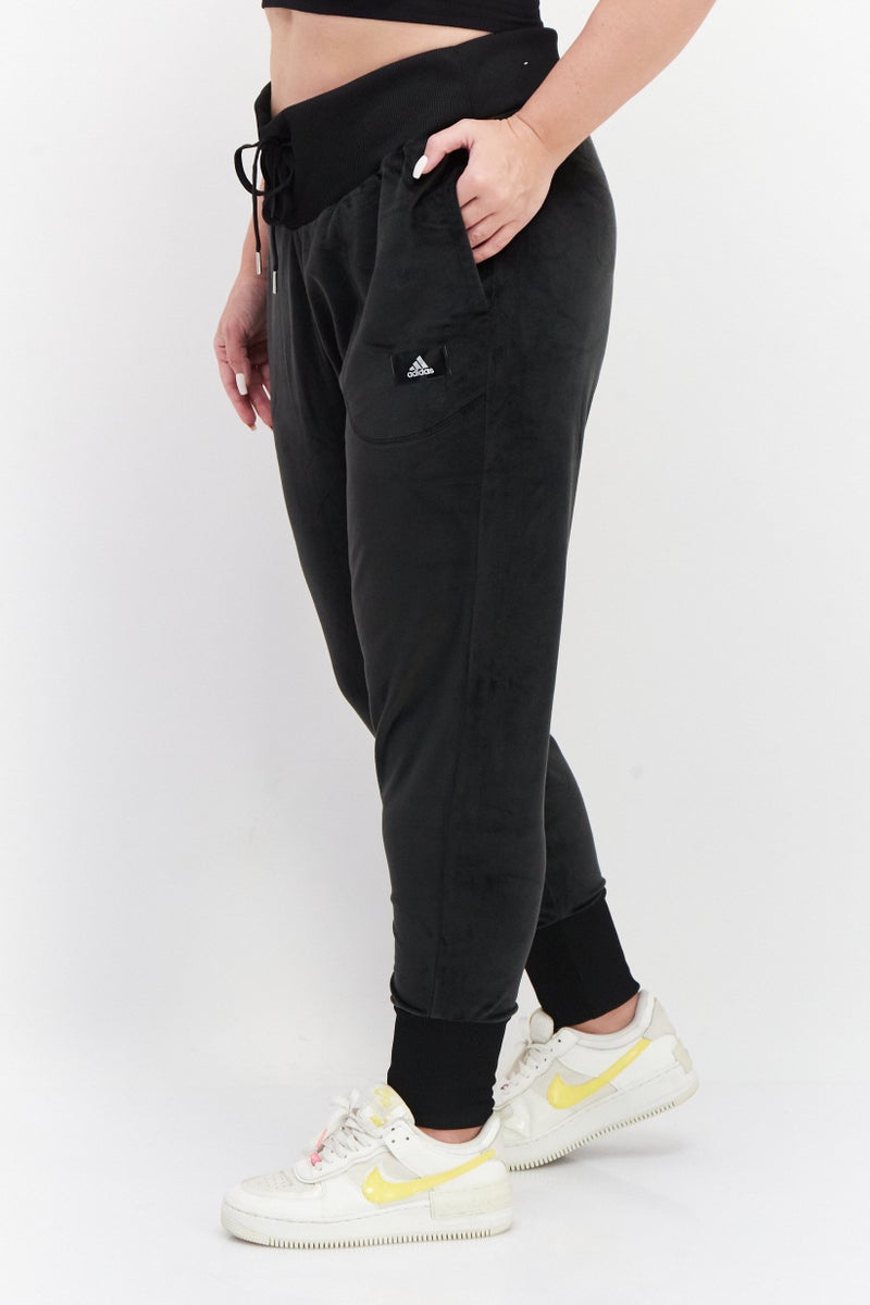 Adidas Women Plus Size Training Jogger Pant, Black - Image 2
