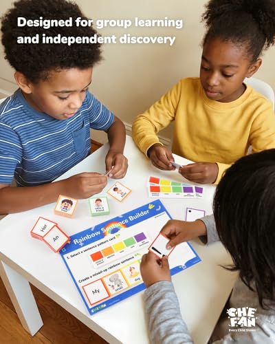 CHEFAN Sentence Building for Kids ColorCoded Grammar Learning Toys with Writing Practice Reading Manipulatives for Classroom Homeshool Speech Therapy - Image 5
