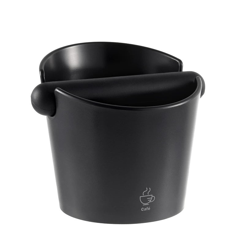 Vevok Chef Espresso Knock Box Coffee Knock Box Espresso Bucket Knock Coffee Ground Dump Bin With Removable Knock Bar Trash Can Non-Slip Base - Image 1