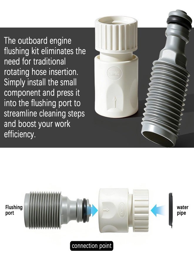 Gerox Outboard Flush Kit, suitable for outboard rinsing after saltwater use—White - Image 5