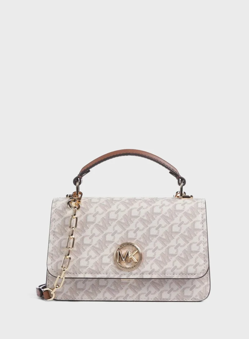 Michael Kors Delancey Small Empire Monogram Crossbody bag