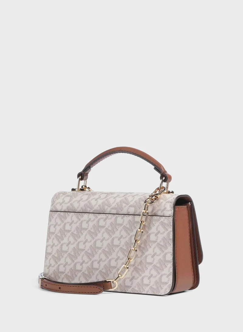 Michael Kors Delancey Small Empire Monogram Crossbody bag