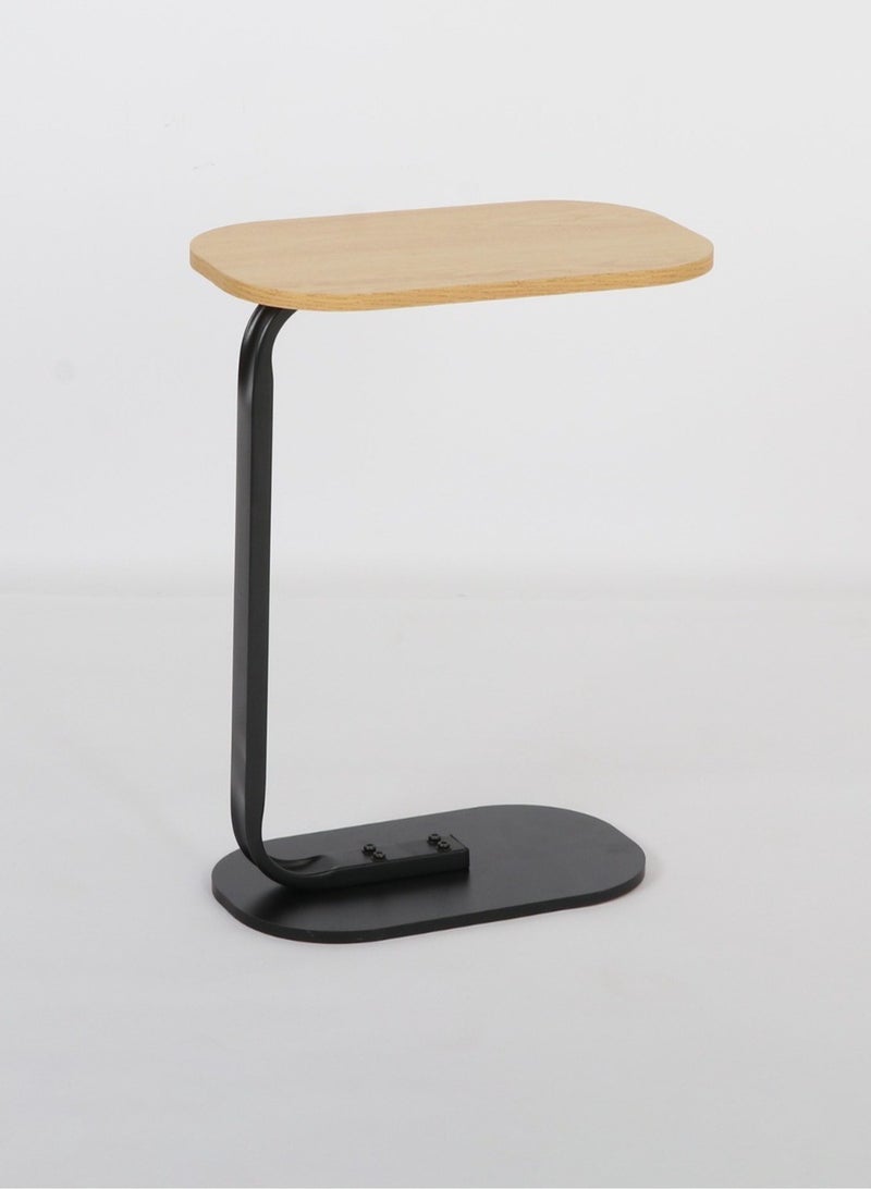 ather Small side table, side table with exclusive and attractive design to add elegance to your room decor on the sofa and bed, TV tray table with metal frame for the sofa, living room, bedroom