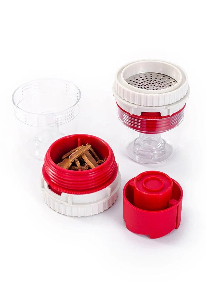 FinaMill Grater Pod - Single Refillable Spice Pod for Hard Spices, Nuts & Chocolate, Stainless Steel Grater, Compatible with All FinaMill Spice Grinders, Perfect Home and Kitchen Gift Set - Image 2