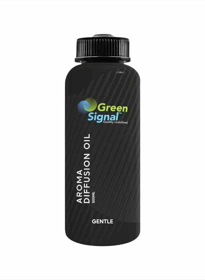 Green Signal Diffuser Aroma Oil – 500ml – Premium Gentle Fragrance Oil – Soft & Long-Lasting Scent – Compatible with All Diffuser Machines - Image 2