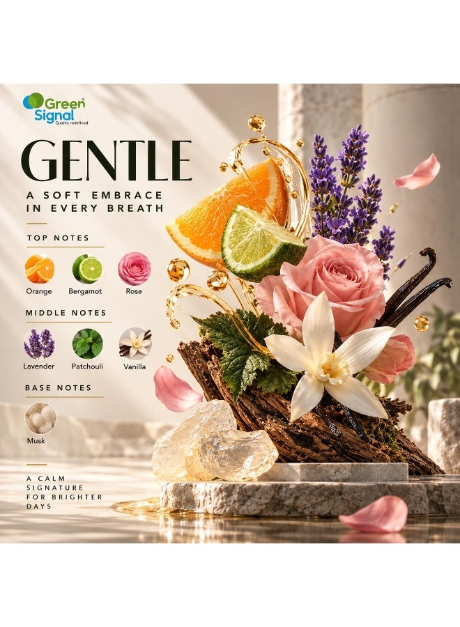 Green Signal Diffuser Aroma Oil – 500ml – Premium Gentle Fragrance Oil – Soft & Long-Lasting Scent – Compatible with All Diffuser Machines - Image 2
