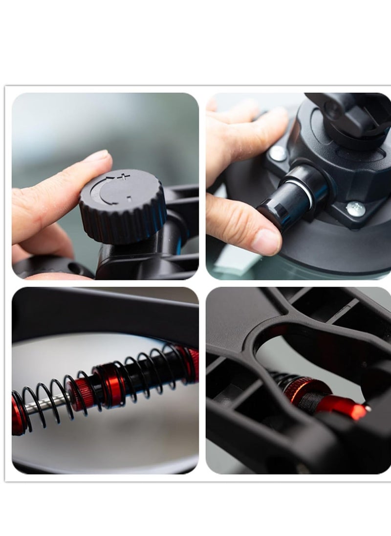 Suction Cup Car Mount for DJI Osmo Pocket 3 Stabilizer Car Mount Stabilizer Z-Axis Shock Absorber Compatible with for DJI Osmo Pocket Camera Accessories Car Mount (Black) - Image 5