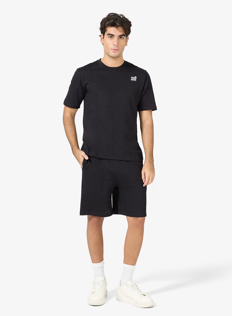 Seventy Five Basics T-Shirt & Shorts Set - Image 1