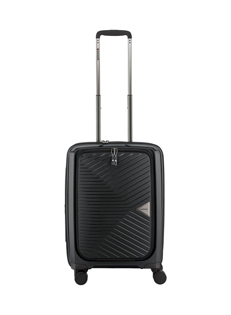 Wenger UltraLite Hardside Carry-On Expandable 55cm Cabin Luggage Trolley Black - 612372 - Image 1