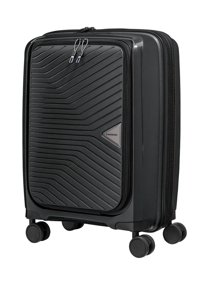 Wenger UltraLite Hardside Carry-On Expandable 55cm Cabin Luggage Trolley Black - 612372