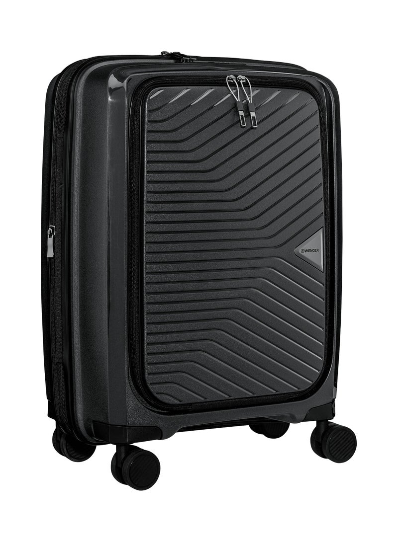 Wenger UltraLite Hardside Carry-On Expandable 55cm Cabin Luggage Trolley Black - 612372 - Image 4