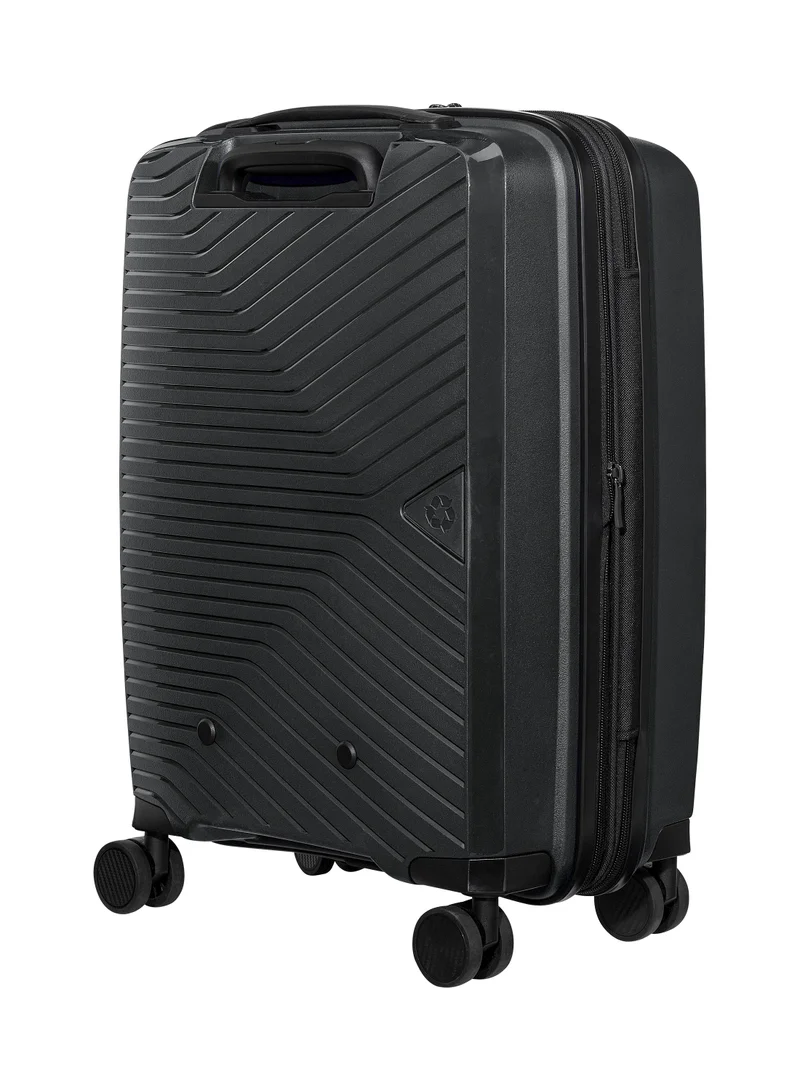 Wenger UltraLite Hardside Carry-On Expandable 55cm Cabin Luggage Trolley Black - 612372