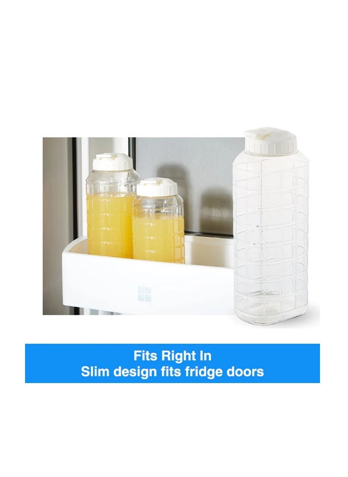 LOCK & LOCK LocknLock 1.5L Chess Water Bottle - Clear PET with Non-Slip Grip and Durable Design  - Image 3