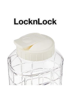 LOCK & LOCK LocknLock 1.5L Chess Water Bottle - Clear PET with Non-Slip Grip and Durable Design  - Image 3
