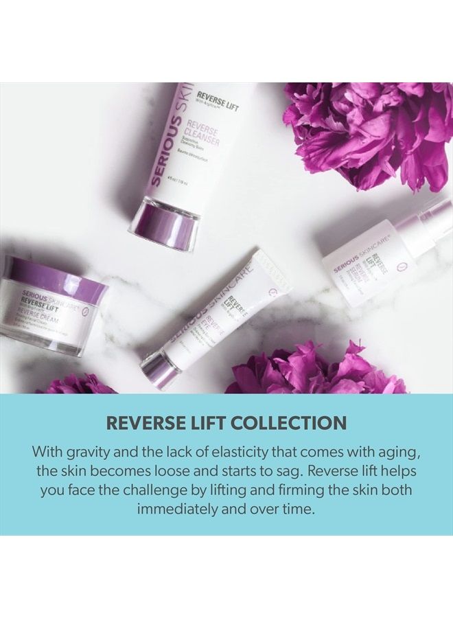 Serious Skincare جل توصيل شد الوجه العكسي - كولاجين قابل للذوبان - ينزلق بسهولة - جهاز شد الوجه المتوافق، نو فيس - 4 أونصات (1 عبوة) - Image 5