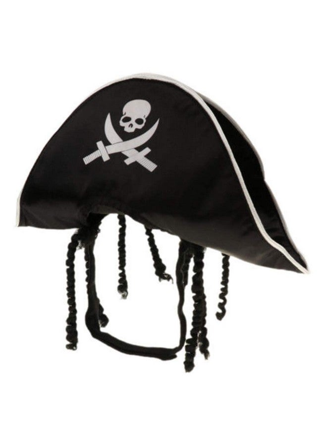 Amosfun Pet Pirate Hat Dog Cat Captain Cap Halloween Pirate Cosplay Costume Halloween Party Hat Dress Up Costume Accessories - Image 1