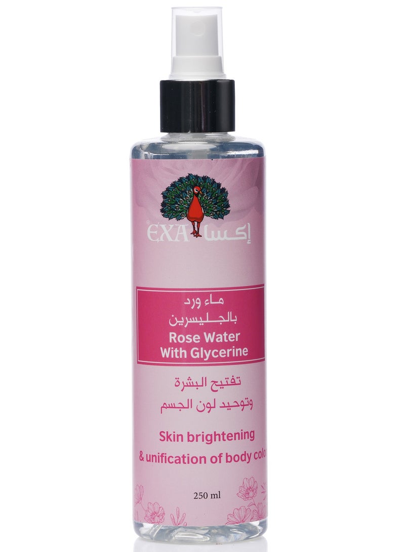 EXA Rose Water With Glycerin 250 ml 