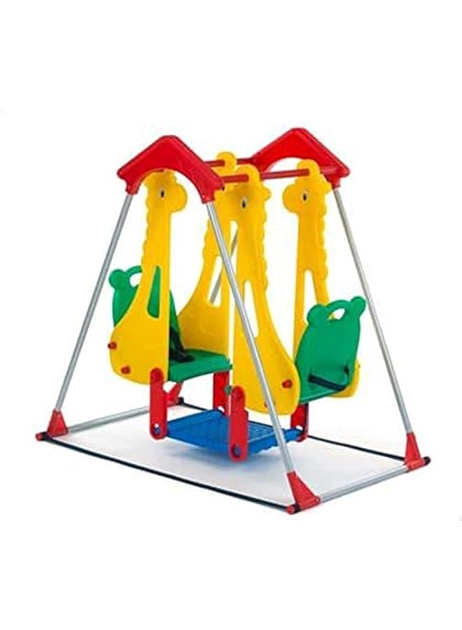 homeworks Double Seat Swing Set For Kids