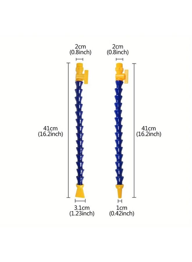 مجموعة خراطيم وماسورة سائل التبريد 12 قطعة 400 ملم لمخرطة الطحن CNC التبريد الهيدروليكي بالماء - Image 3