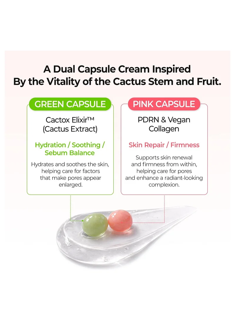 دكتور ميلاكسين Cactox Pore Relief Dual Capsule كريم 65 جم