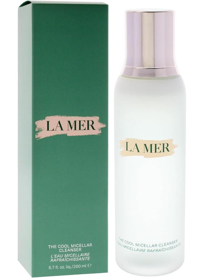 La Mer The Cool Micellar Cleanser 200ml | Refreshing Micellar Water Makeup Remover with Miracle Broth™ | Gentle Anti-Aging Cleansing Water for All Skin Types | Removes Makeup & Impurities Without Rinsing - Image 3