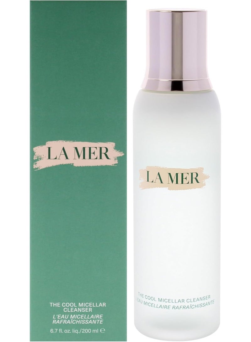 La Mer منظف ميكليار الرائع 200 مل | مزيل مكياج بماء ميكليار المنعش مع معجزة بروث™ | ماء تنظيف لطيف مضاد للشيخوخة لجميع أنواع البشرة | يزيل المكياج والشوائب دون الحاجة للشطف - Image 2