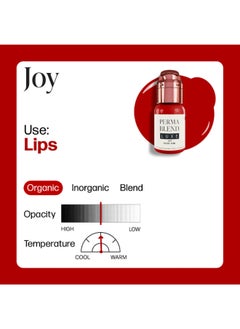 Perma Blend Luxe Lip Pigment – Joy 15Ml Long-Lasting, Waterproof, Vegan Pmu Pigment  - Image 2