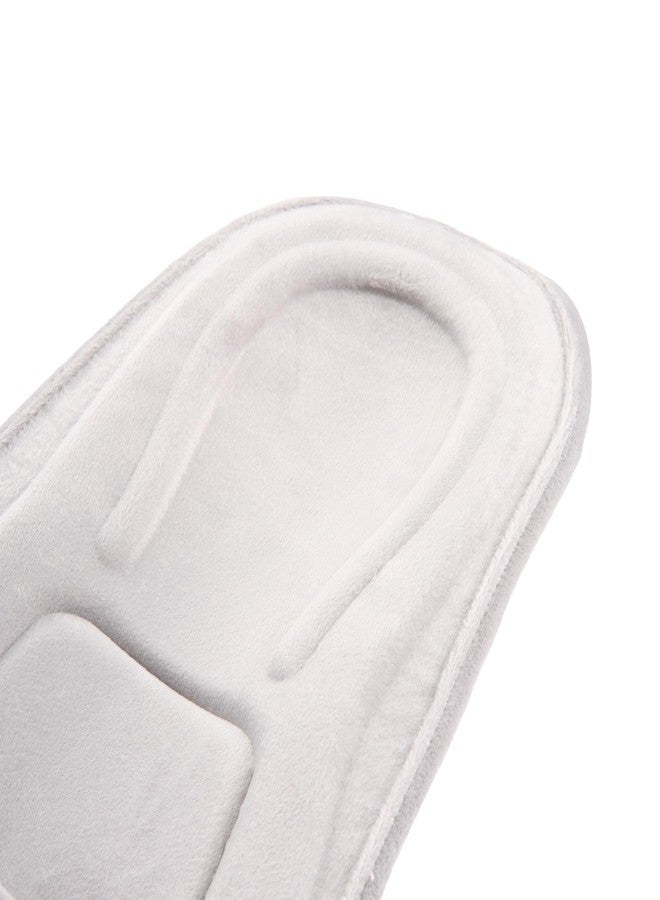 ComfyCarry 2 in 1 Feeding Pillow Velvet Fabric | Breastfeeding Pillow | Infant Carrier | New Born Carrier | Nursing Reclined Carrier (Gray) - Image 4