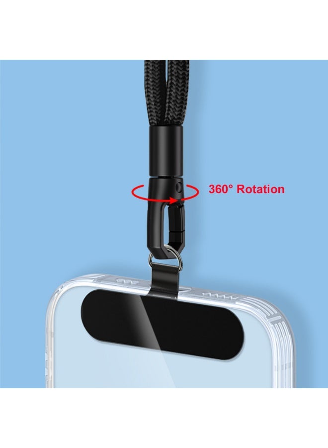 Anti Lost Mobile Phone Strap Rotatable Handheld Cell Phone Chain Hanging Rope Metal Buckle Mobile Phone Lanyard - Image 4