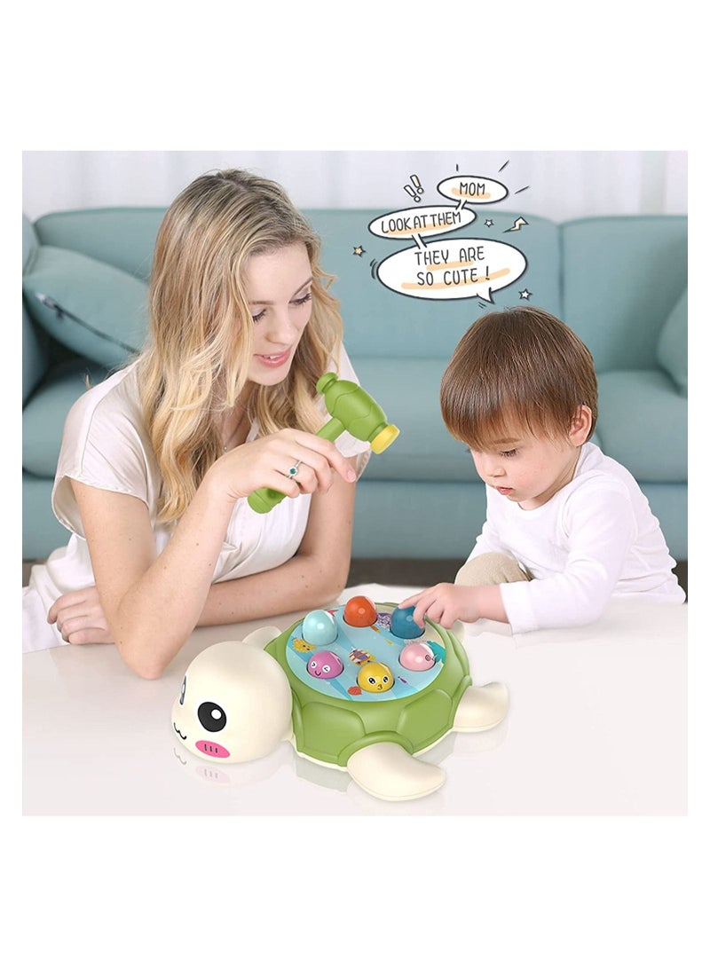 لعبة المطرقة والقصف، ألعاب للأولاد من عمر 3 4 5 6 سنوات، ألعاب تفاعلية للأطفال الصغار مع مطرقة واحدة، لعبة تعليمية نشطة، تعليمية مبكرة، هدية للأولاد والبنات والأطفال الصغار - Image 3