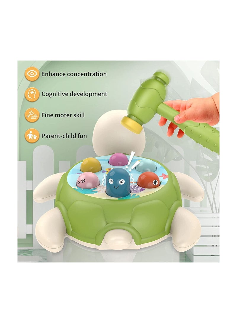لعبة المطرقة والقصف، ألعاب للأولاد من عمر 3 4 5 6 سنوات، ألعاب تفاعلية للأطفال الصغار مع مطرقة واحدة، لعبة تعليمية نشطة، تعليمية مبكرة، هدية للأولاد والبنات والأطفال الصغار - Image 2