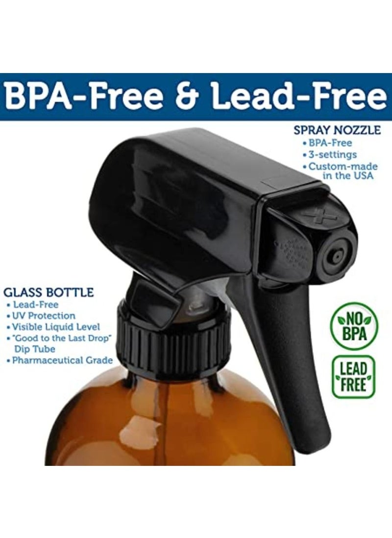 QUESERA - Durable Black Trigger Sprayer w Mist & Stream Setting - Image 1