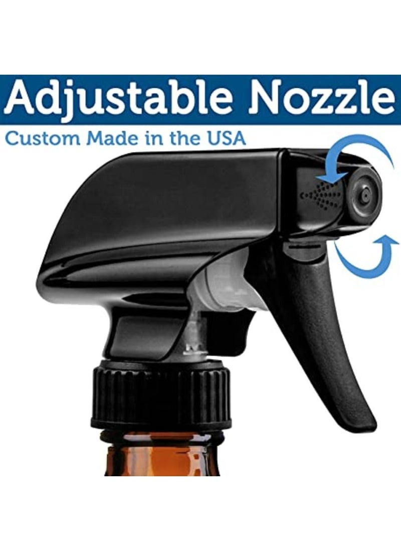QUESERA - Durable Black Trigger Sprayer w Mist & Stream Setting - Image 1