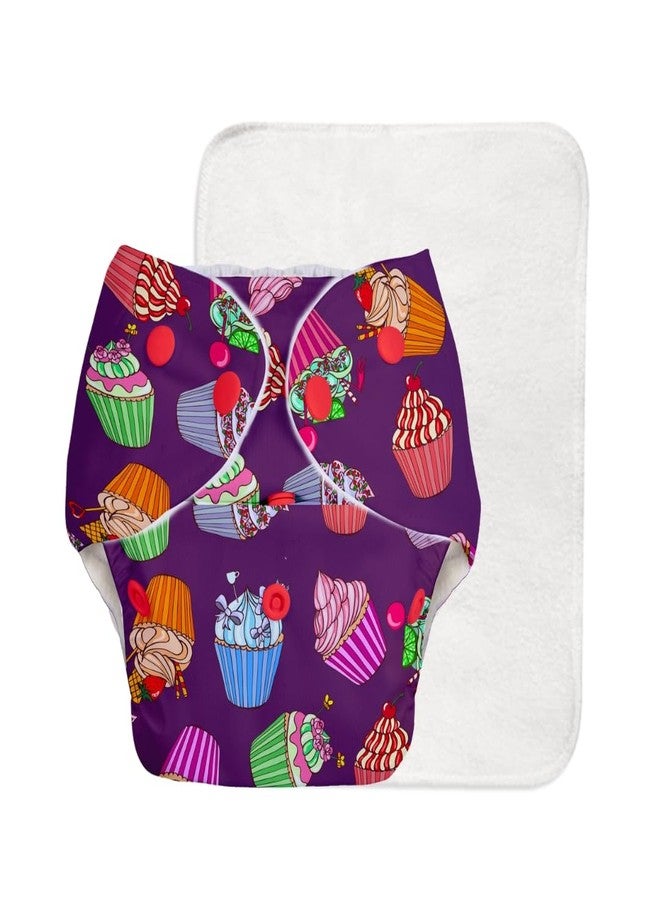 Superbottoms Basic Leakage-proof advanced cloth diapers for babies, High Absorbent 100% cotton 1 reusable diaper without soaker, washable cloth diaper 3M -3Years Adjustable, Reduces Rash - Image 1