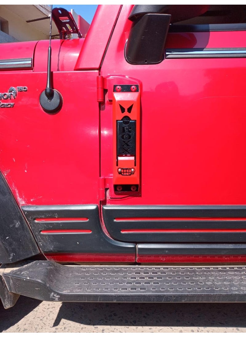 EVERLAST PRODUCTS Hulk Thar Door Hinge Step Heavy Dual Metal MadeDual Colour Enhancing Your Mahindra thars Functions and Style for New Look  - Image 2
