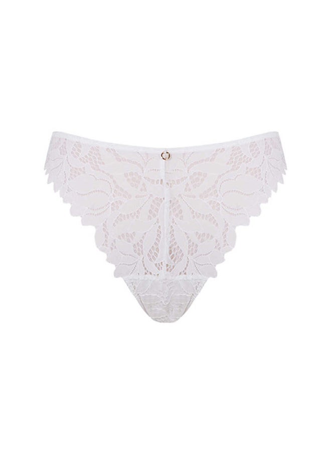 women'secret - Guipure lace classic briefs - Image 1