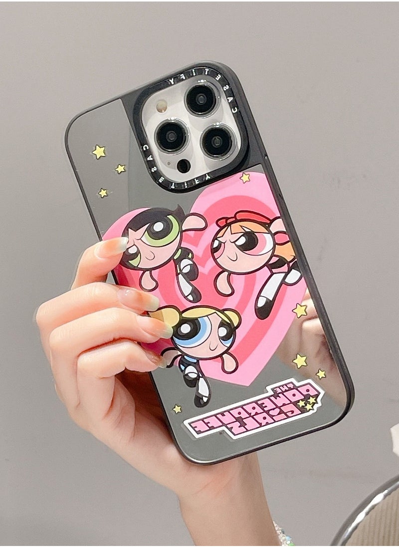 Casetify - Apple iPhone 13 Pro Max Case The Powerpuff Girls Phone Cover - Mirror Face - Image 1