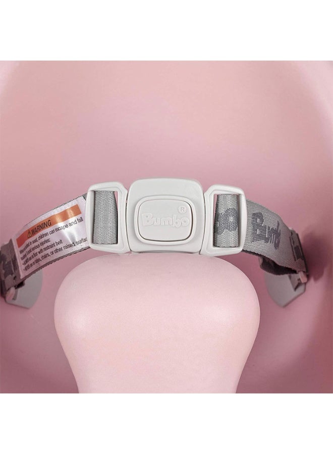 Bumbo – Floor Seat 3-Point Safety Harnesses-Cradle Pink | Easy to Clean | Super Soft Comfort | Contoured for Ultimate Support | ideal for ages 3-12months+ - Image 3