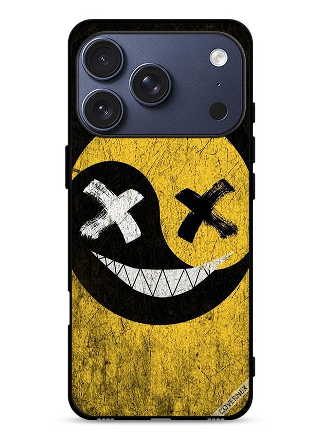 Covernex Apple iPhone 17 Pro Protective Case Cover Marshmallow Face Art - Image 1