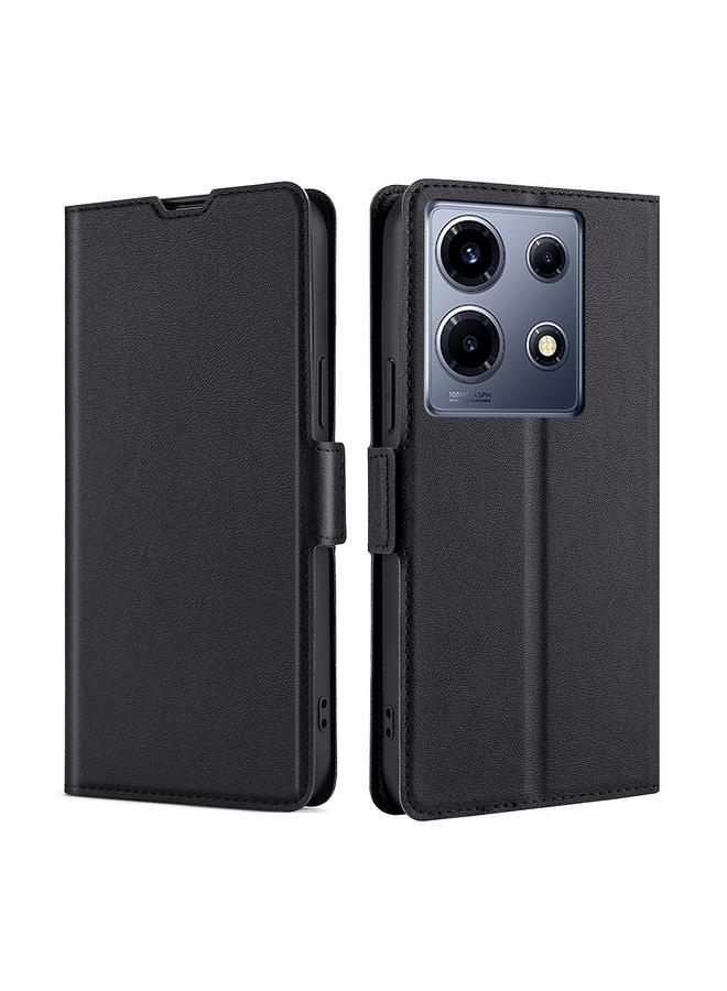 S-TOP Case For Infinix Note 30 VIP 5G Ultra-thin Voltage Side Buckle Horizontal Flip Leather Phone Case - Image 1