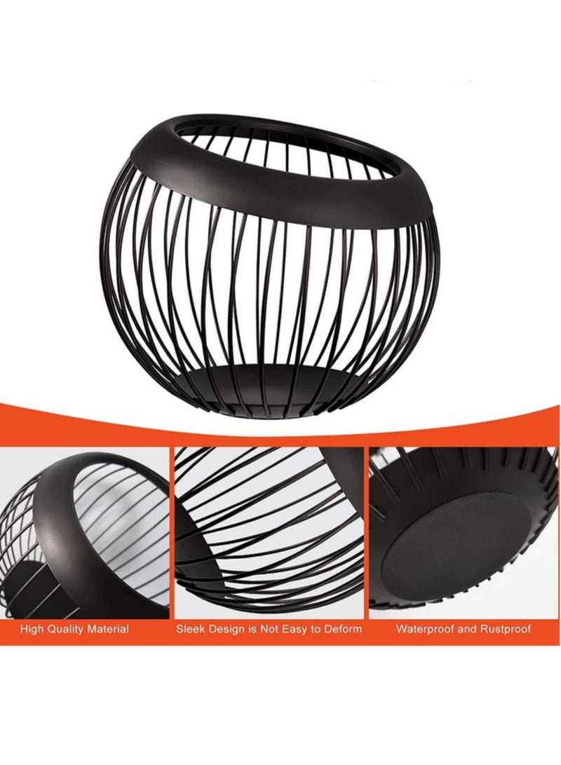 Large Capacity Coffee Pod Stand Space-Saving Organizer for Coffee Capsules Fruit Perfect for Coffee Bars Home Office Kitchen Use- 21 x 19 cm - Image 5