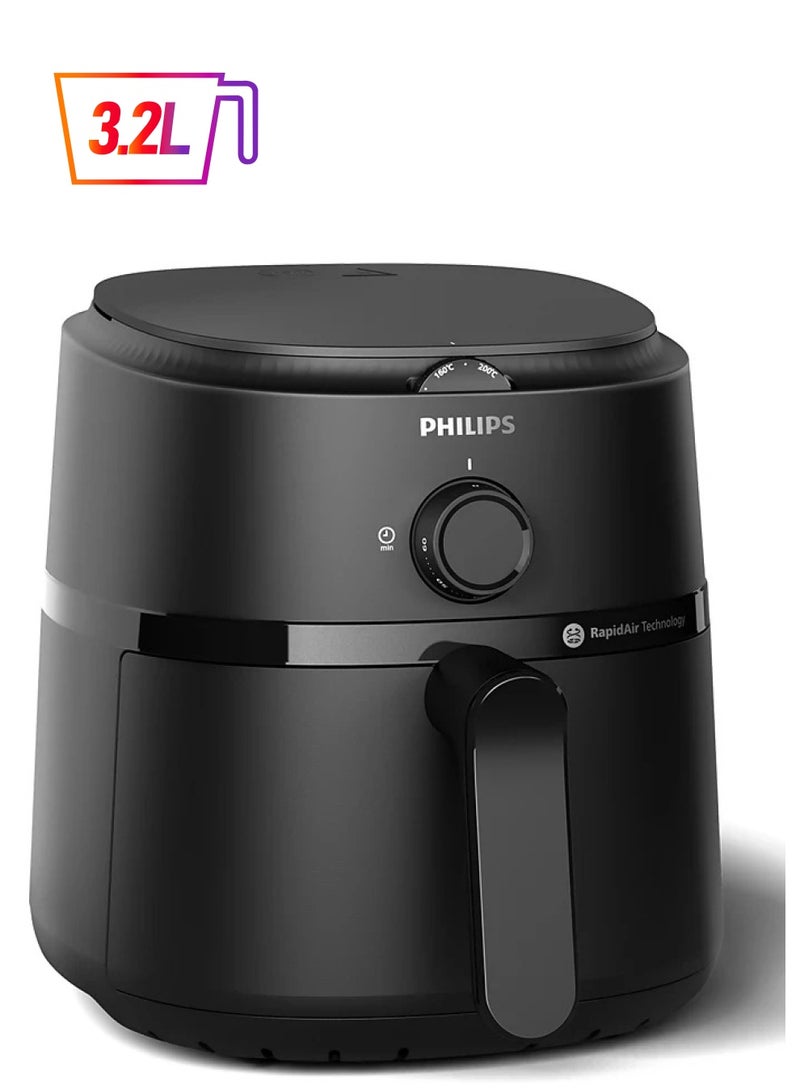 Philips Air Fryer 3.2L Rapid Air Technology , NA110/00 - Black 3.2 L 1300 W NA110/00 black - Image 1