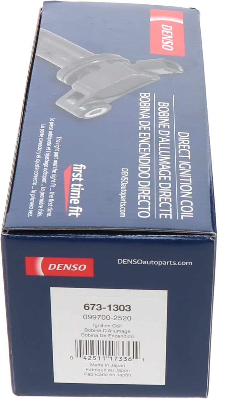 Denso Direct Ignition Coil - 673-1303 (Fits Select Years of Toyota: 4Runner/Land Cruiser/Sequoia/Tundra and Lexus: GS430/GX470/LS430/LX470/SC430 Vehicles) - Image 4