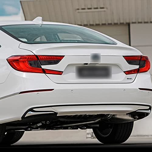 TOMALL Vinyl Smoke Tint Turn Signal Reverse Light Films Compatible with Honda 10th Accord 2018-2020 PreCut Car Tail Light Transmission Stickers Exterior Decoration (20% Dark Black) - Image 5
