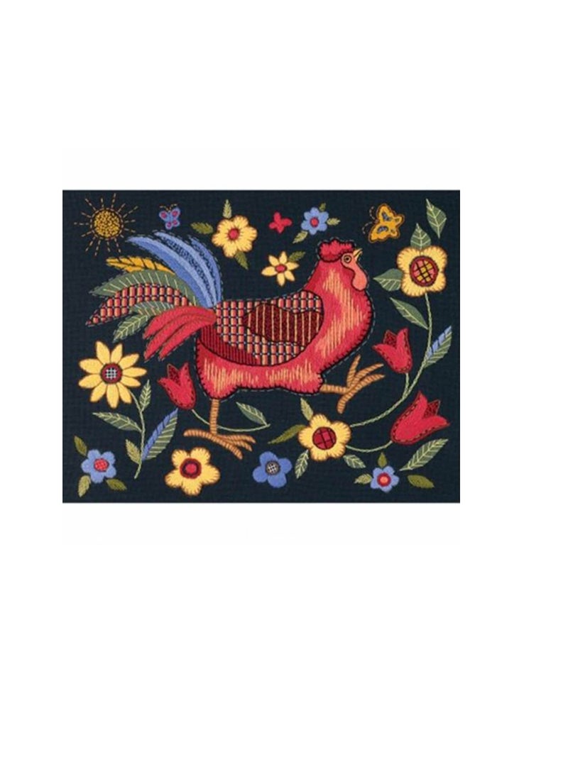 Embroiderymaterial Crewel Embroidery Kit 11in x 14in - Image 1