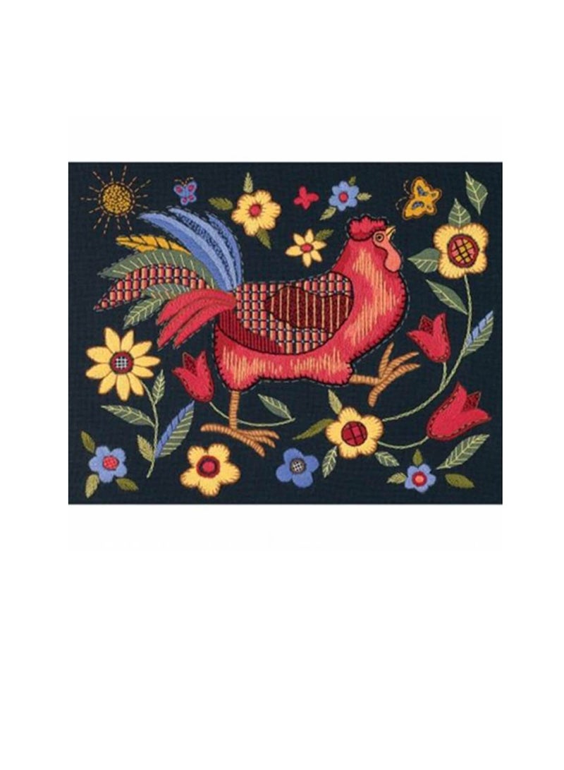 Embroiderymaterial Crewel Embroidery Kit 11in x 14in - Image 3