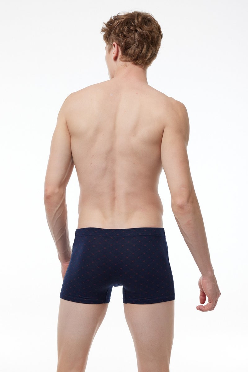 Malabadi Men's Patterned 6 Pack Modal Boxer 6 Pieces 6M251  - Image 5