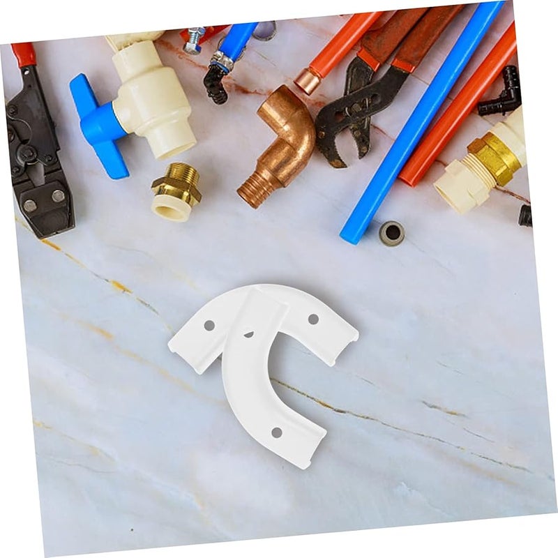 6 قطع مشابك كوع POM لأنابيب PE سهلة التركيب تمنع تسرب المياه - Image 4