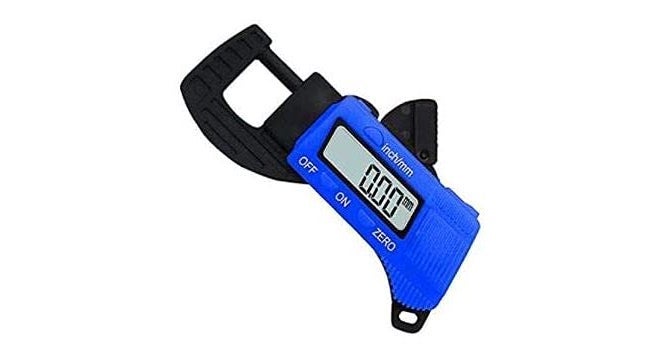 MoonLight Carbon Fiber Composites Digital Thickness Caliper Micrometer Gauge, 0-12.7 mm - Image 2